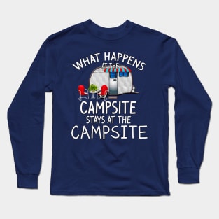 Copy of Peace, Love and Camping - Cool Camping Stuff Long Sleeve T-Shirt